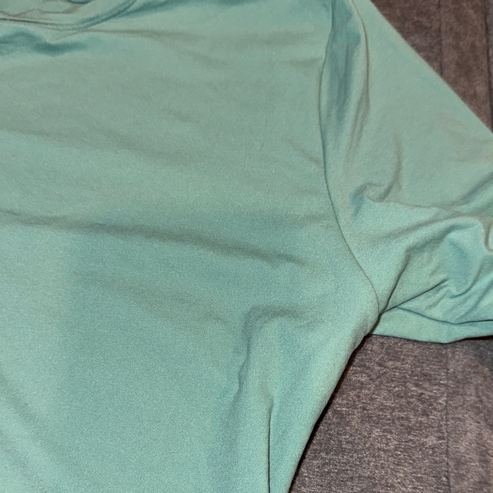 Auden Luxury Collection-NWOT Women's Long Sleeve Teal Bodysuit Size Medium - Picture 7 of 15